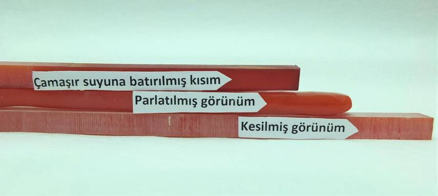 344 Çubuk Sıkma Kehribar - Adedi 24 gramdır. Adetle satılır. - 2