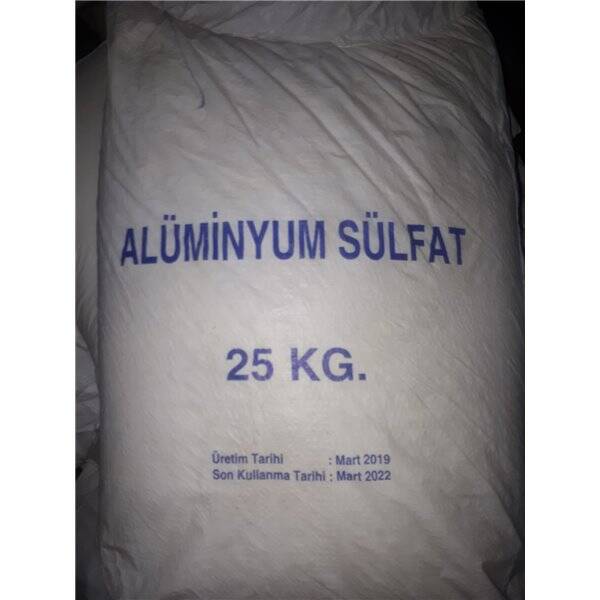 Alüminyum Sülfat (Al₂(SO₄)₃) - 25 Kg - 1