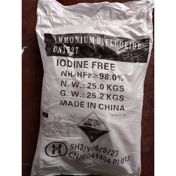 Amonyum Biflorür (NH₄HF₂) - 25kg - Çin - 1