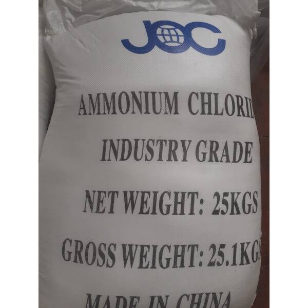 Amonyum Klorür – NH₄Cl (CAS 12125-02-9) – Çin – 25 kg - 1