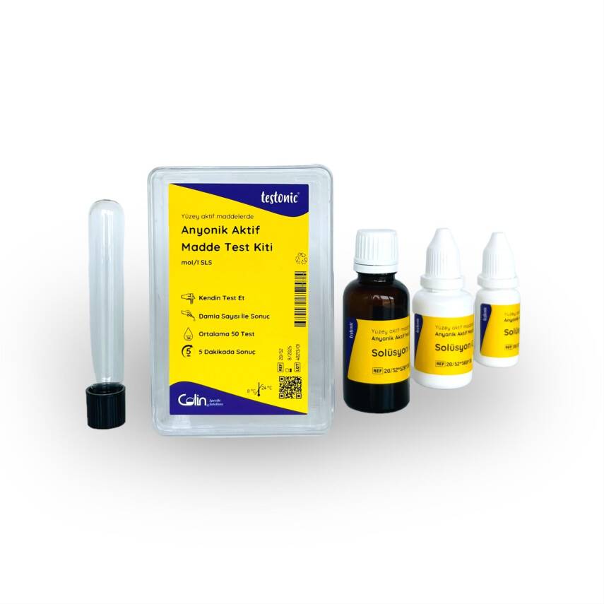 Anyonik Aktif Madde Test Kiti - 1