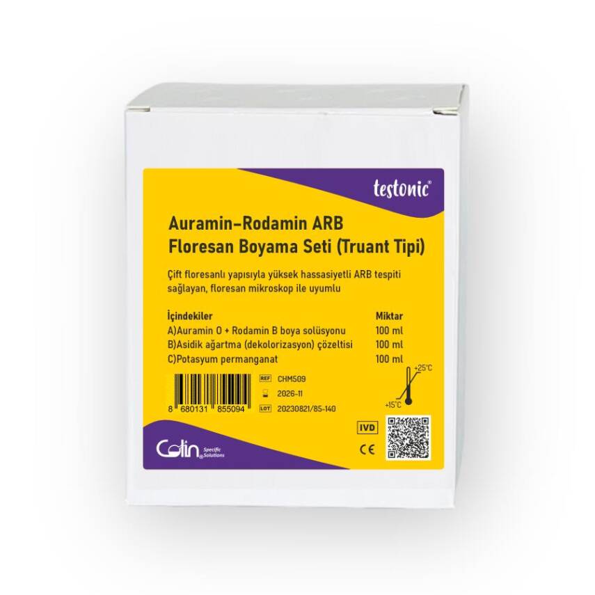 Auramin–Rodamin ARB Floresan Boyama Seti (Truant Tipi) - 1