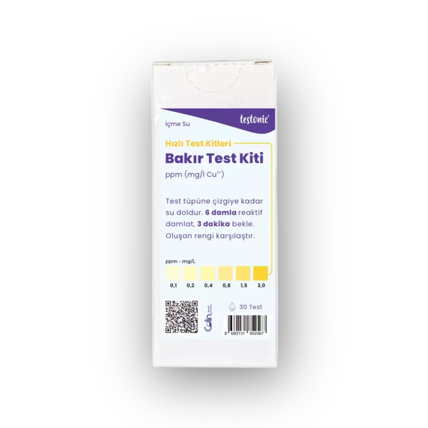Bakır Test Kiti – Hızlı Renkli Test - 1