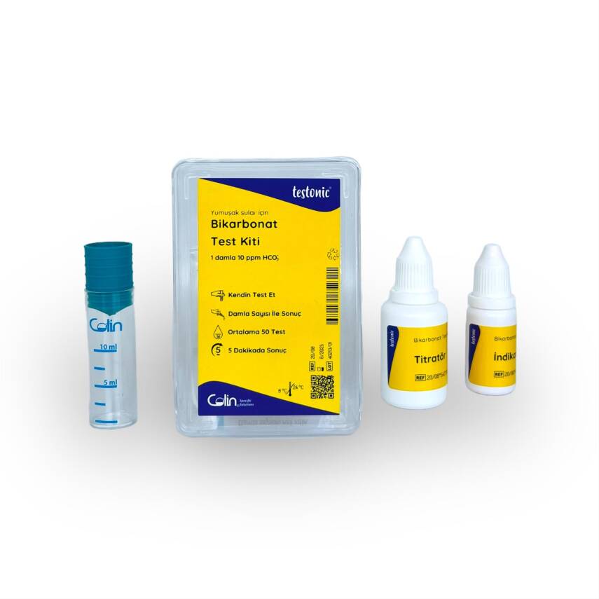 Bikarbonat Test Kiti - Yumuşak Sular için - 10 Adet - 1