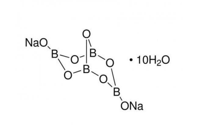 Boraks (Sodyum Tetraborat Dekahidrat) – Na₂B₄O₇·10H₂O - 2
