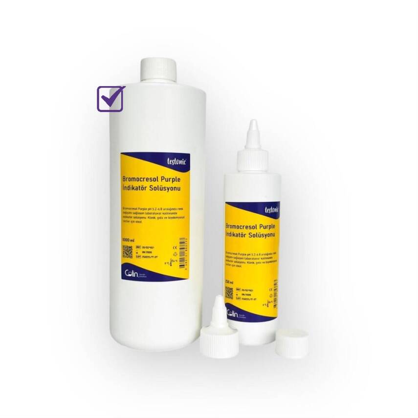 Bromocresol Purple İndikatör Solüsyonu - 1000 ml - 1