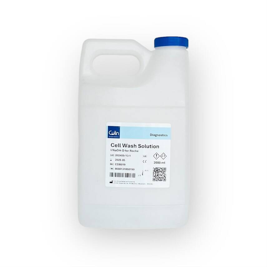 Cell Wash Solution I/NaOH-D (04880285) - Roche/HITACHI Modüler Sistemler için - 1