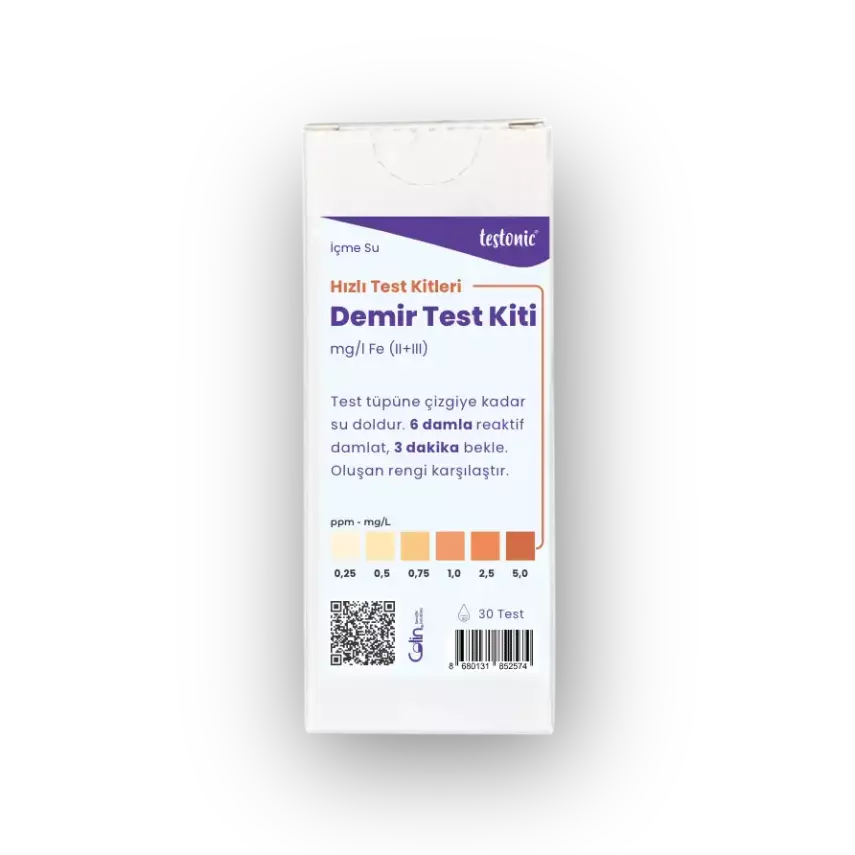 Demir Test Kiti – Hızlı Renkli Test - 1