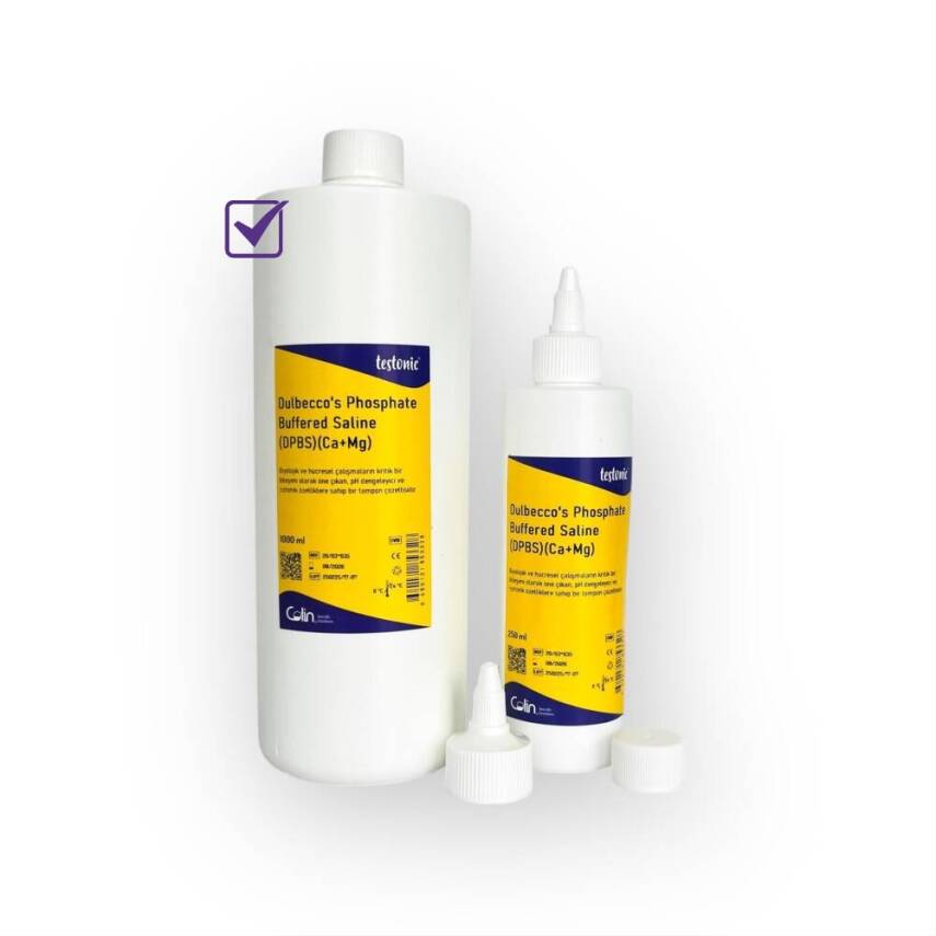 Dulbecco's Phosphate Buffered Saline with Ca, Mg - 1 Lite - 1