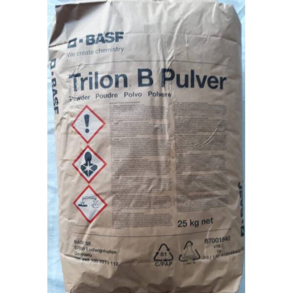 EDTA (Etilendiamin Tetraasetik Asit) – Alman BASF – 25 kg - 1