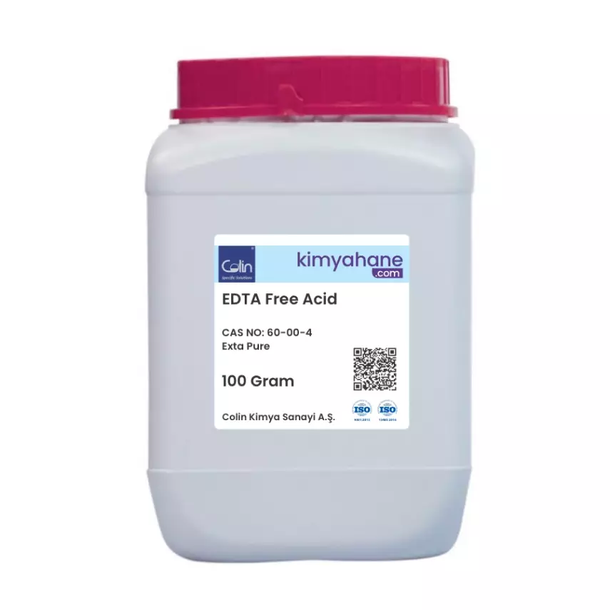 EDTA Free Acid – C₁₀H₁₆N₂O₈ – CAS 60-00-4 - 100 Gram - 1