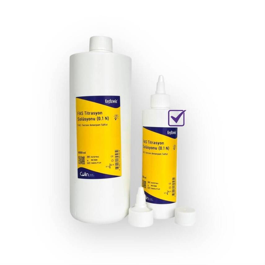 FAS - Ferroin Amonyum Sülfat Titrasyon Solüsyonu (0.1 N) - 250 ml - 1