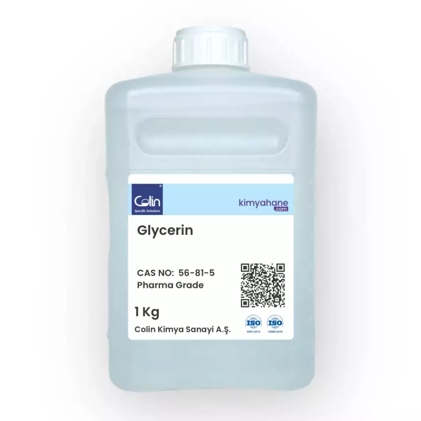 Gliserin (Pharma Grade) Cas No: 56-81-5 - 1Kg - 1