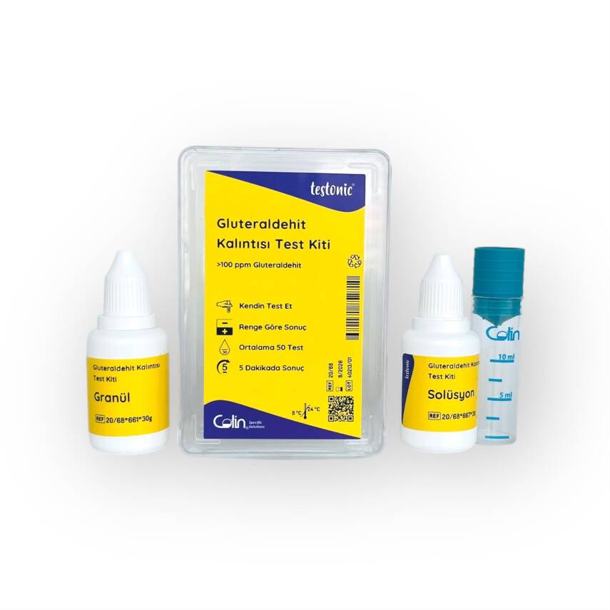Gluteraldehit Kalıntısı Test Kiti - 1