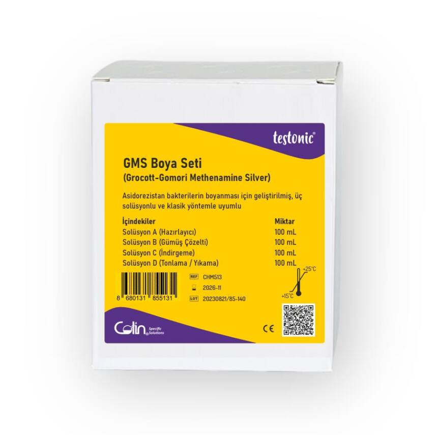 Grocott-Gomori Methenamine Silver (GMS) Boya Seti - 1