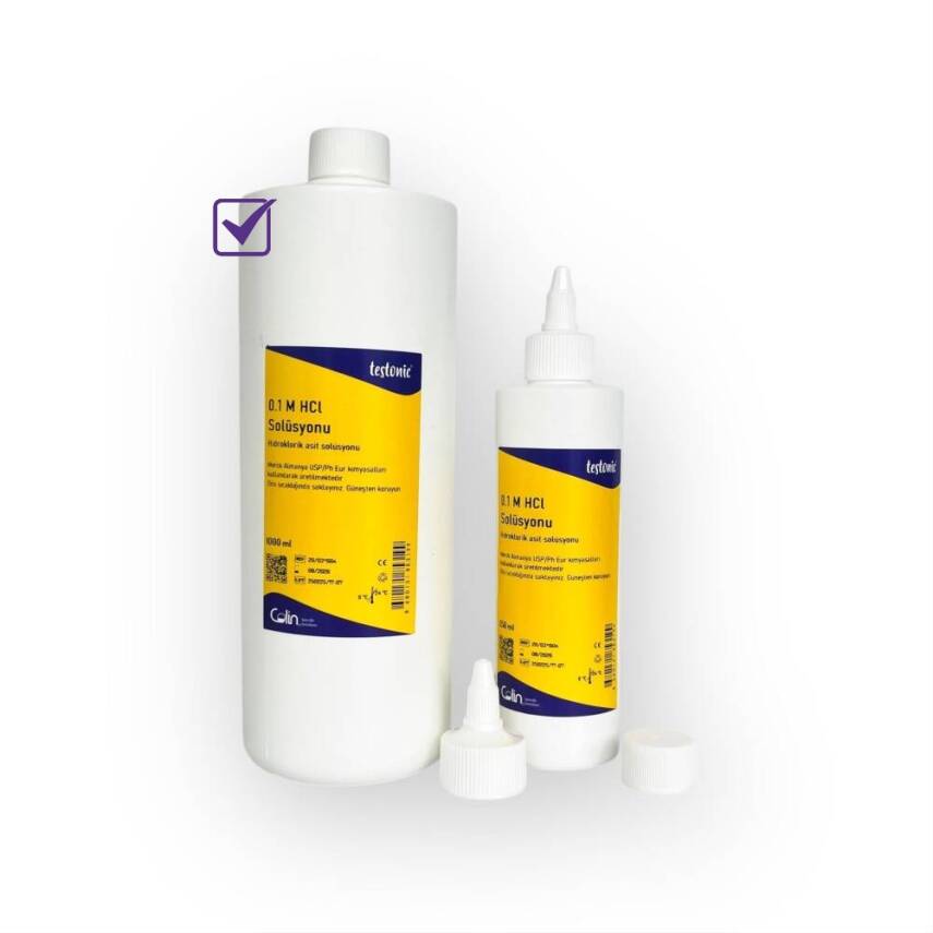 Hidroklorik Asit Çözeltisi (0.1 M) 0.1 N - 250 ml - 1