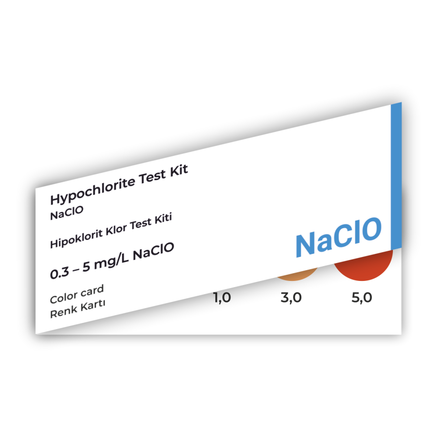 Hipoklorit Kalıntısı Test Kiti - 2