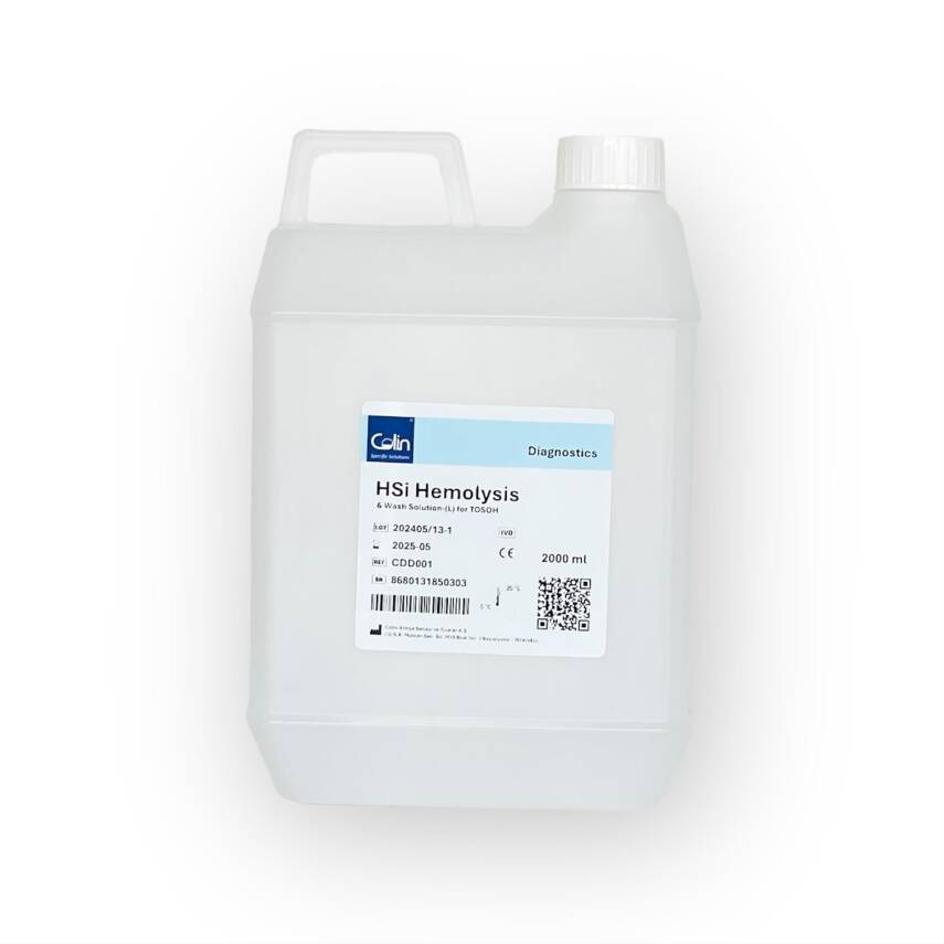 HSi Hemolysis & Wash Solution-(L) - Tosoh HPLC Analizörleri için - 1
