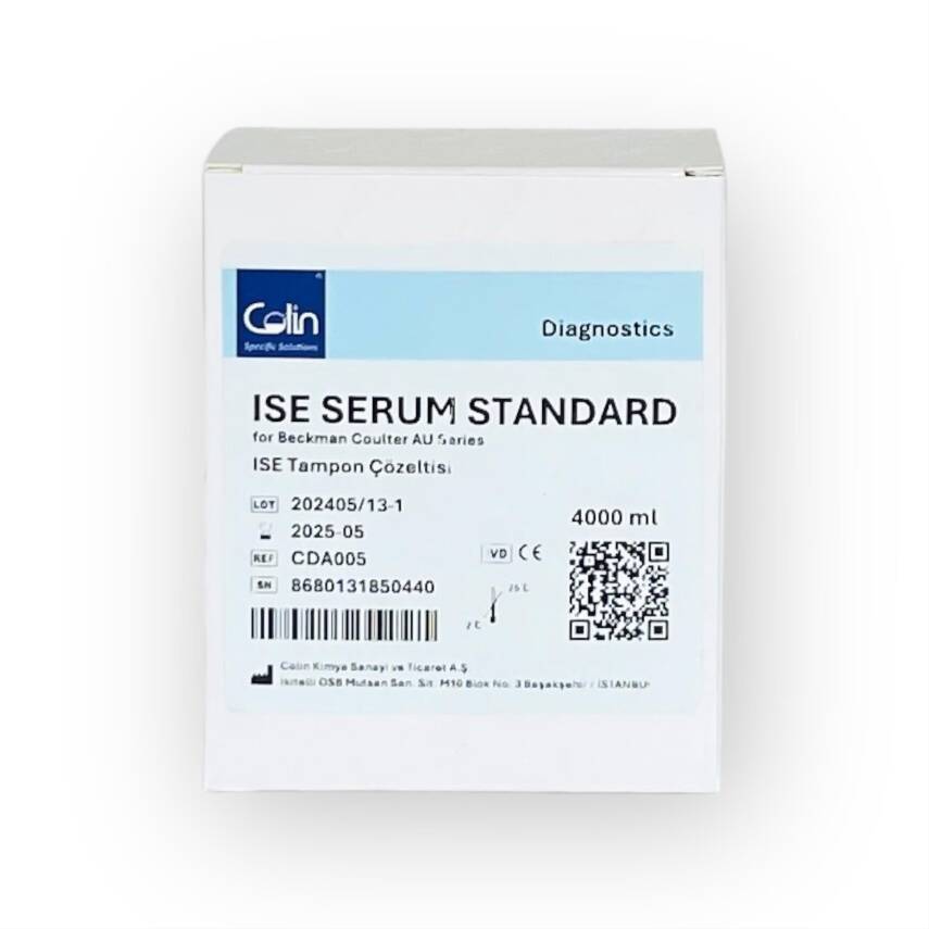 ISE Serum Standard (High + Low) - Kutu - Beckman Coulter AU Serisi için - 1