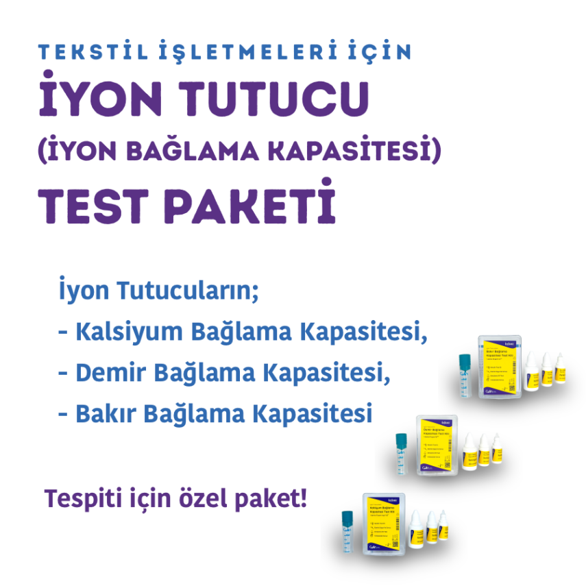 İyon Tutucu Test Seti (Bağlama Kapasitesi) - 1