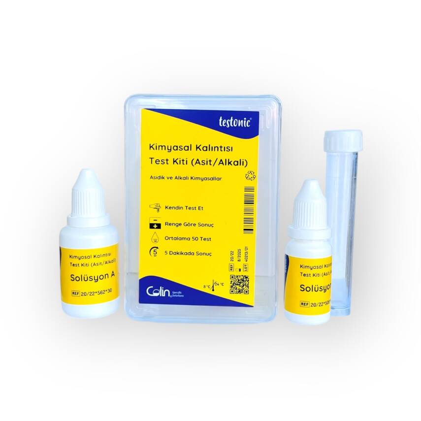 Kimyasal Kalıntısı (Asit/Alkali) Test Kiti - 1