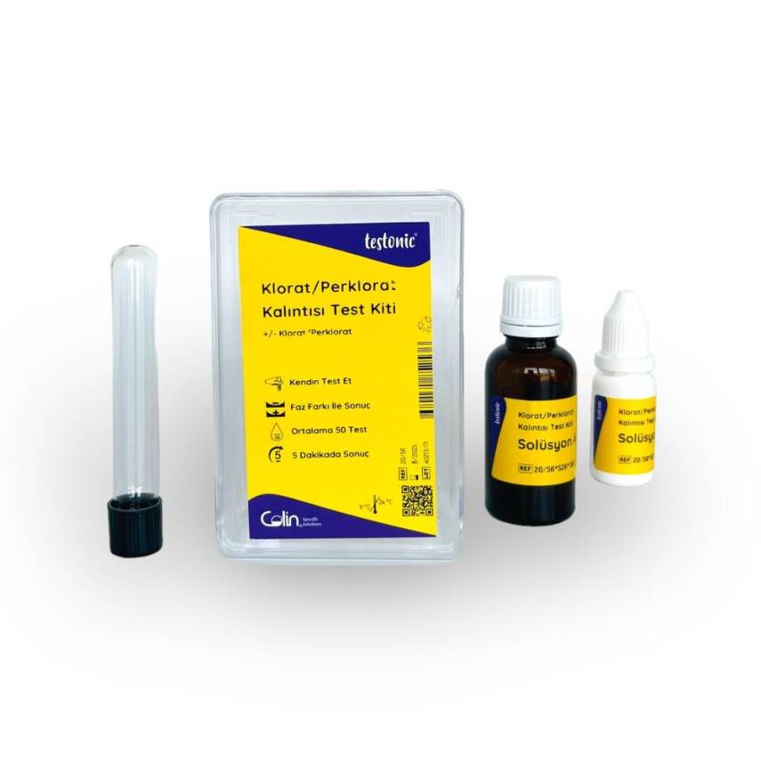 Klorat/Perklorat Kalıntısı Test Kiti - 1