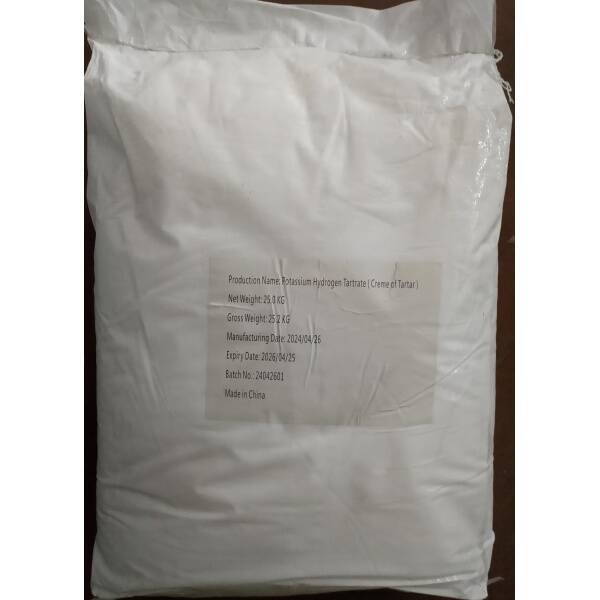 Krem Tartar (Potasyum Bitartrat) – Çin – 25 kg - 1