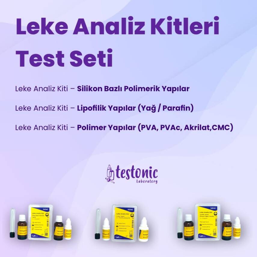 Leke Analiz Kitleri Test Seti - 1