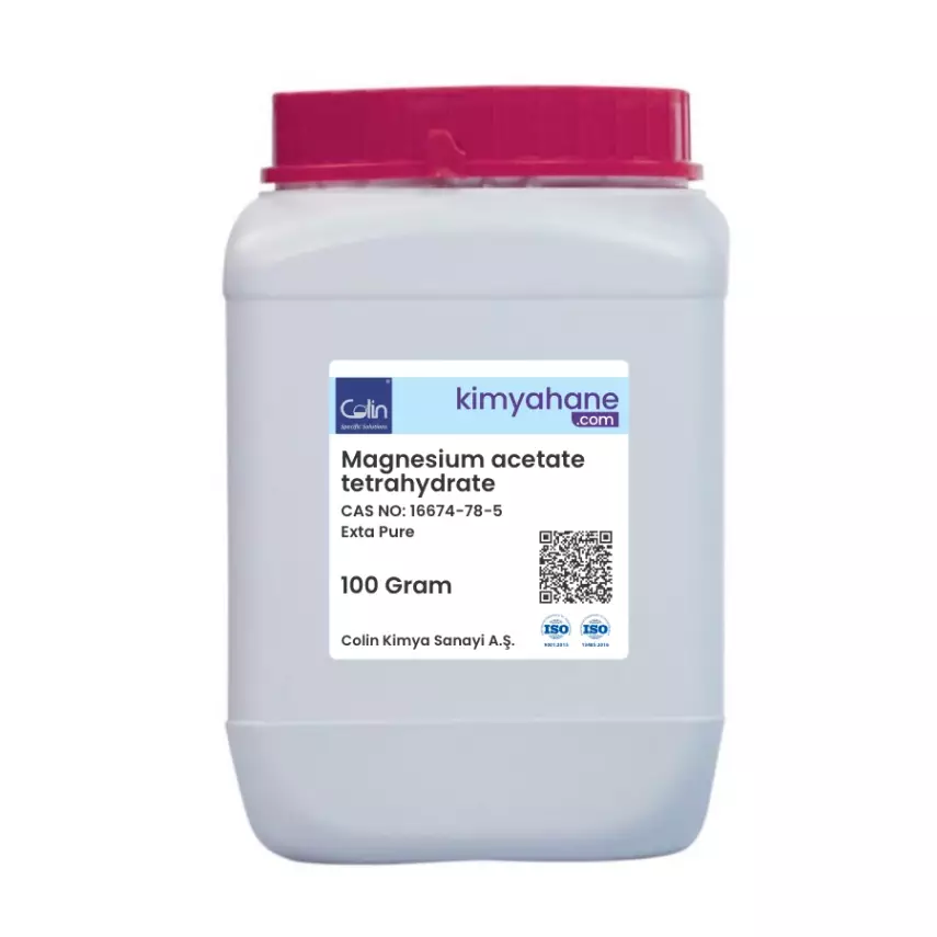 Magnesium acetate tetrahydrate (ExtraPure) Cas No:16674-78-5 - 100Gram - 1