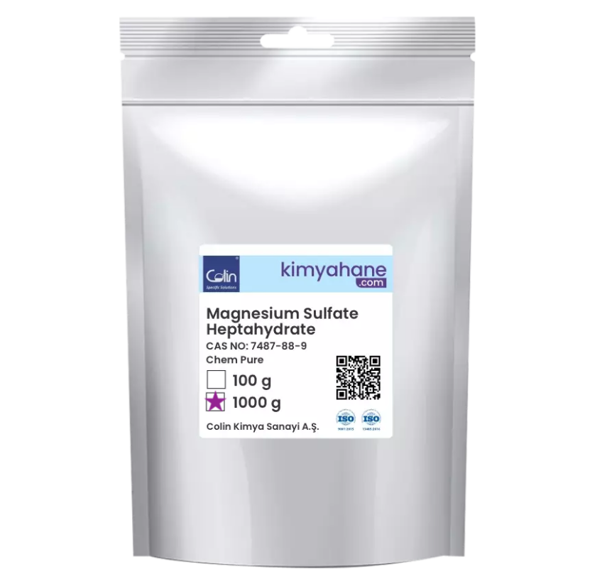 Magnezyum Sülfat Heptahidrat - 1Kg - 1