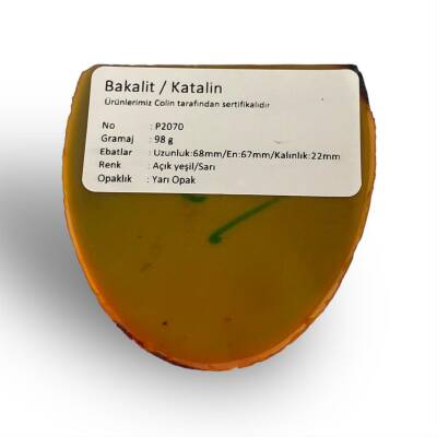 P2070 Bakalit Ürün (Sıkma Kehribar) - 98 g - 3