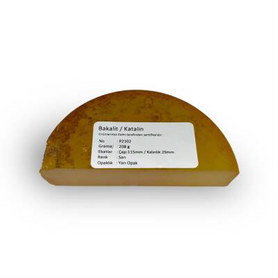 P2102 Bakalit Ürün (Sıkma Kehribar) - 208 g - 1
