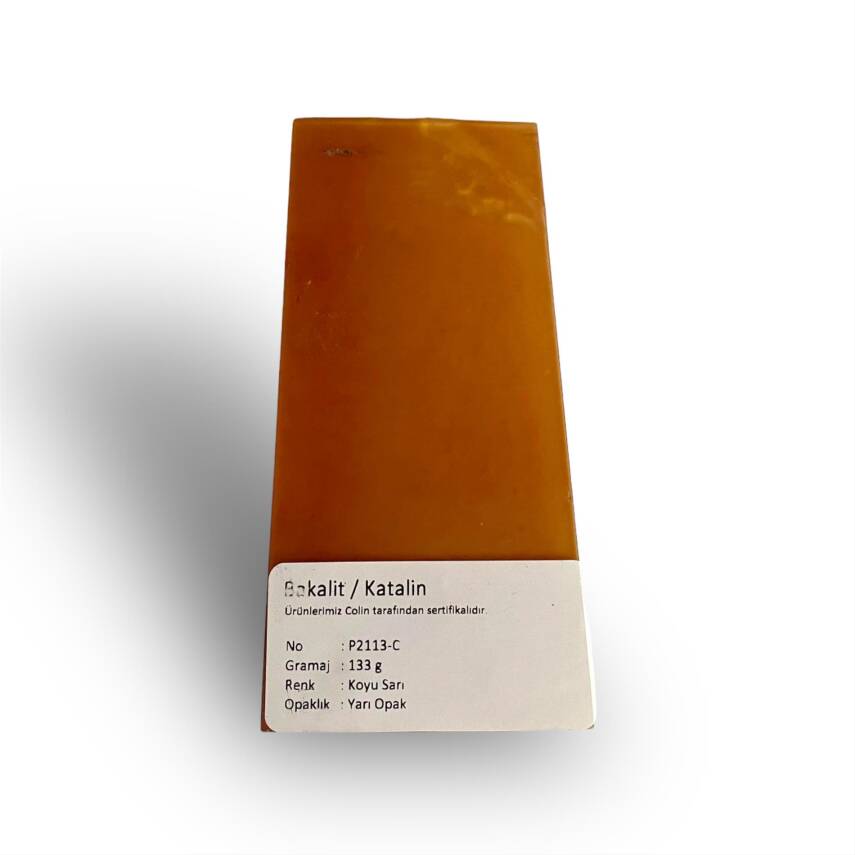 P2113-C Bakalit Ürün (Sıkma Kehribar) - 133 gr - 1