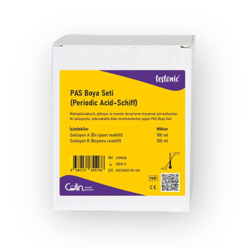 PAS (Periodic Acid–Schiff) Boya Seti - 1