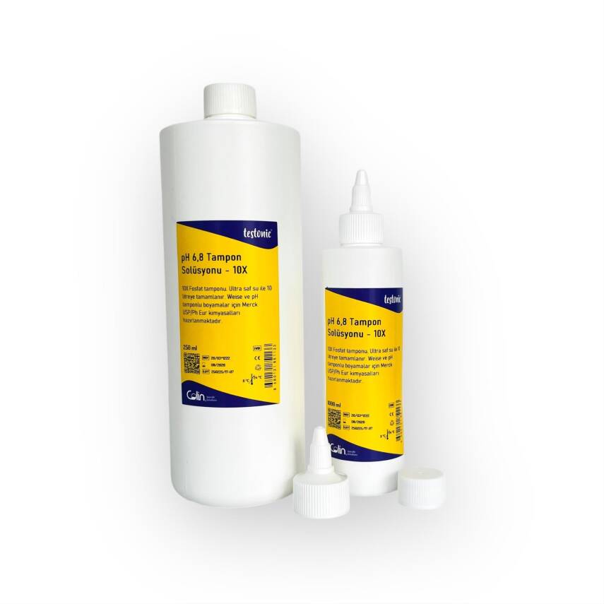 pH 6,8 Tampon Solüsyonu - 10X Fosfat tamponu - 1