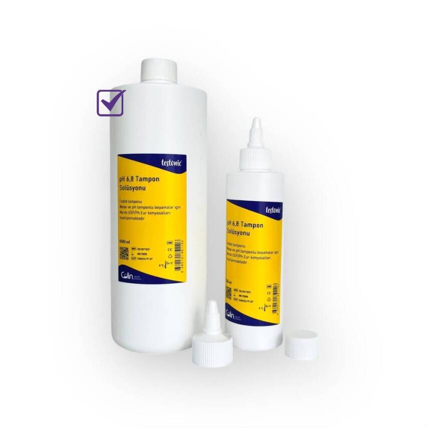 pH 6,8 Tampon Solüsyonu - 1 Litre - 1