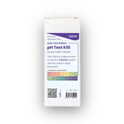 pH Hızlı Test Kit - Universal pH 4,0 - 10,0) - 2