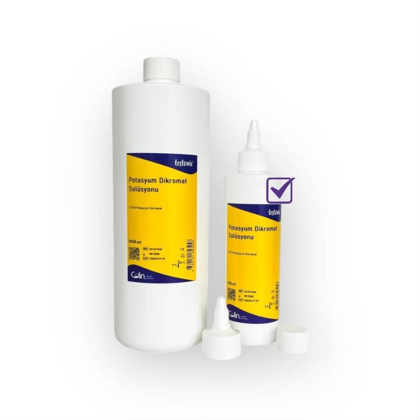 Potasyum Dikromat Solüsyonu (0.25N) - 250 ml - 1