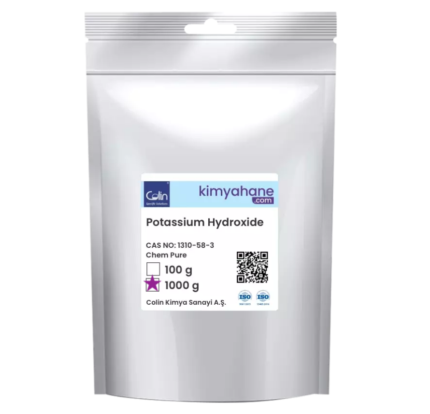 Potasyum Hidroksit - 1Kg - 1