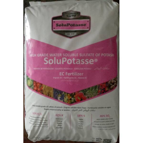 Potasyum Sülfat – K₂SO₄ – Kristal – 25 kg – Belçika - 1