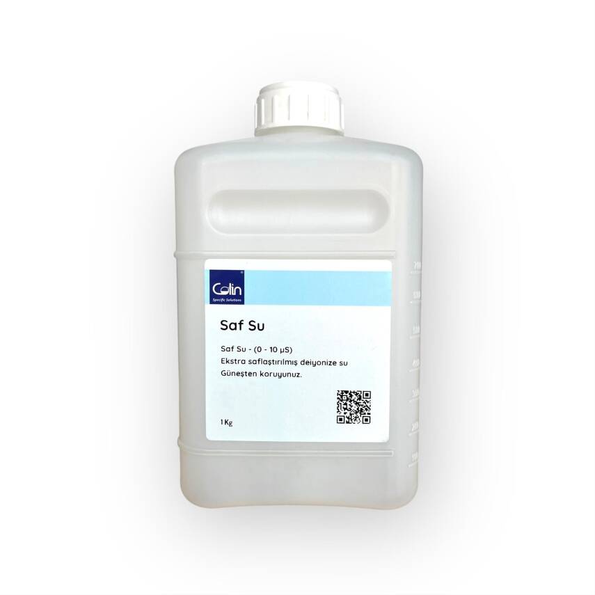 Saf Su - (0 - 10 µS) - 1 Litre - 1