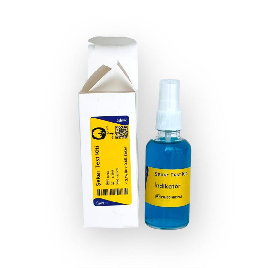 Şeker Test Kiti - Pamuk için - Spreyli - 50 ml - 1
