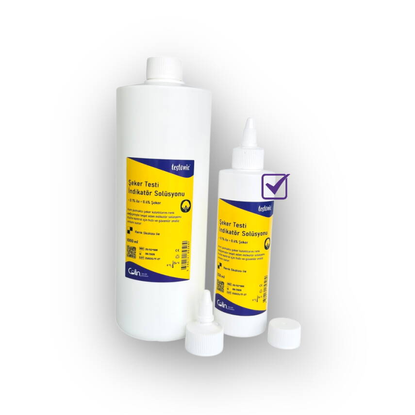 Şeker Testi İndikatör Solüsyonu - Pamuk için - 250 ml - 1
