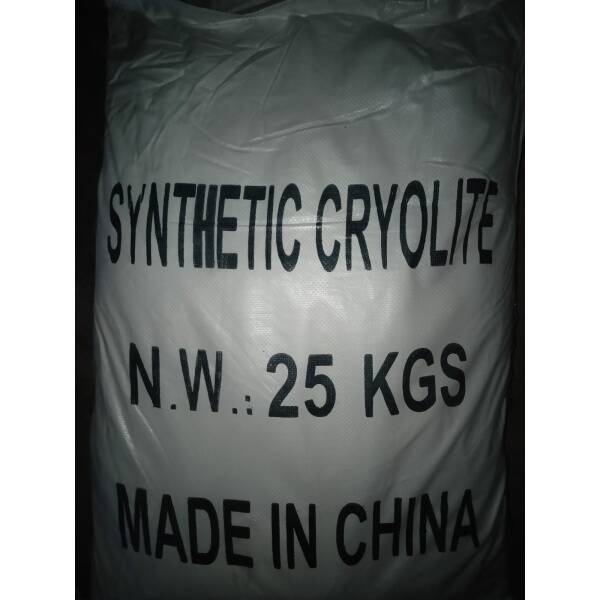 Sentetik Kriyolit – Na₃AlF₆ – 25 kg – Çin - 1