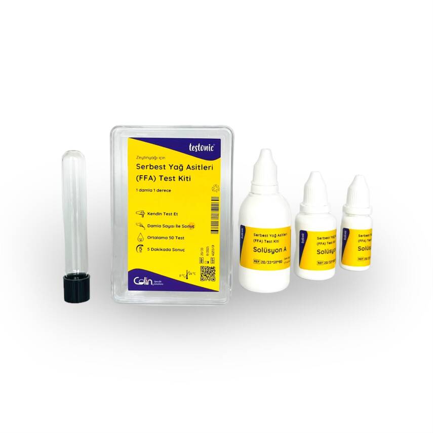 Serbest Yağ Asitleri (FFA) Test Kiti - 1