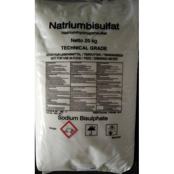 Sodyum Bisülfat – NaHSO₄ – A Kalite – 25 kg - 1