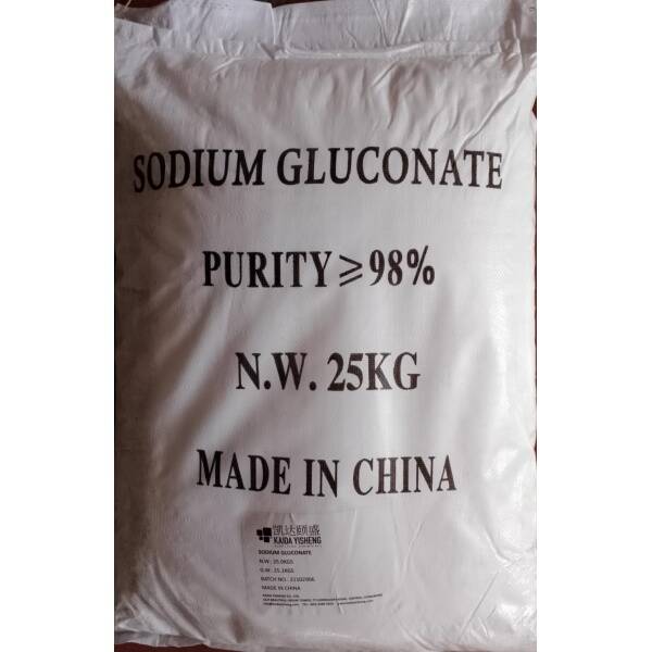 Sodyum Glukonat – C₆H₁₁NaO₇ – 25 kg – Çin - 1