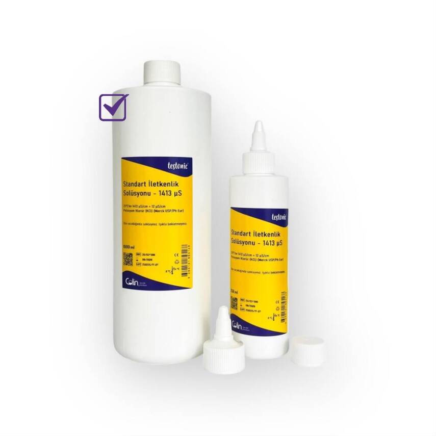Standart İletkenlik Solüsyonu 1413 µS - 1 Litre - 1