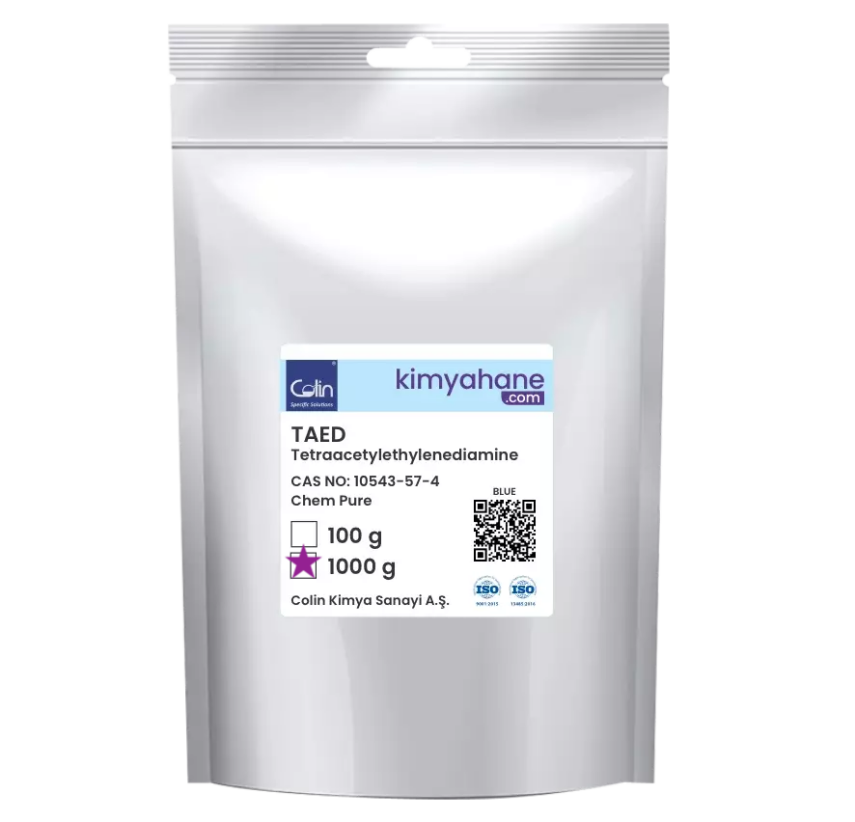 TAED - (Tetraasetiletilendiamin) – C₁₀H₁₆N₂O₄ (CAS 10543-57-4) - Mavi Granül - 1Kg - 98% - 1