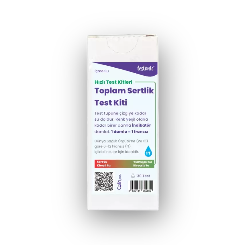 Toplam Sertlik Test Kiti - Hızlı Renkli Test - 1